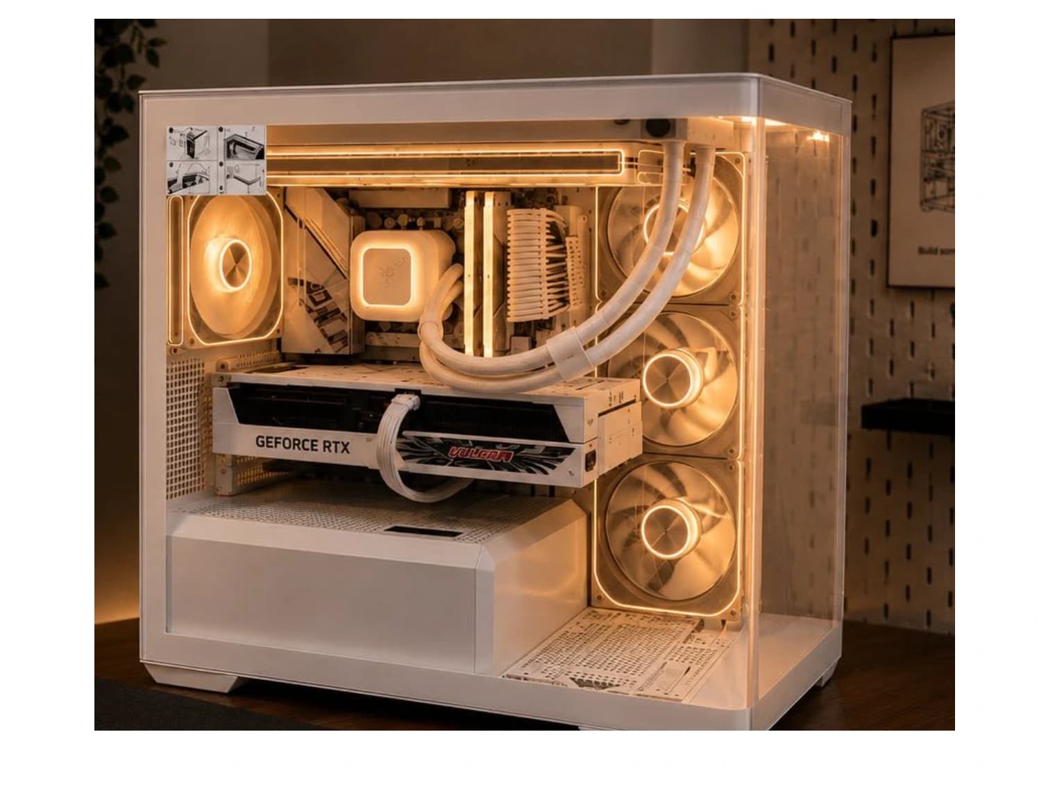 PC D-17 Gaming AMD Ryzen 7 7800X3D/RTX 4070 Ti SUPER VULCAN