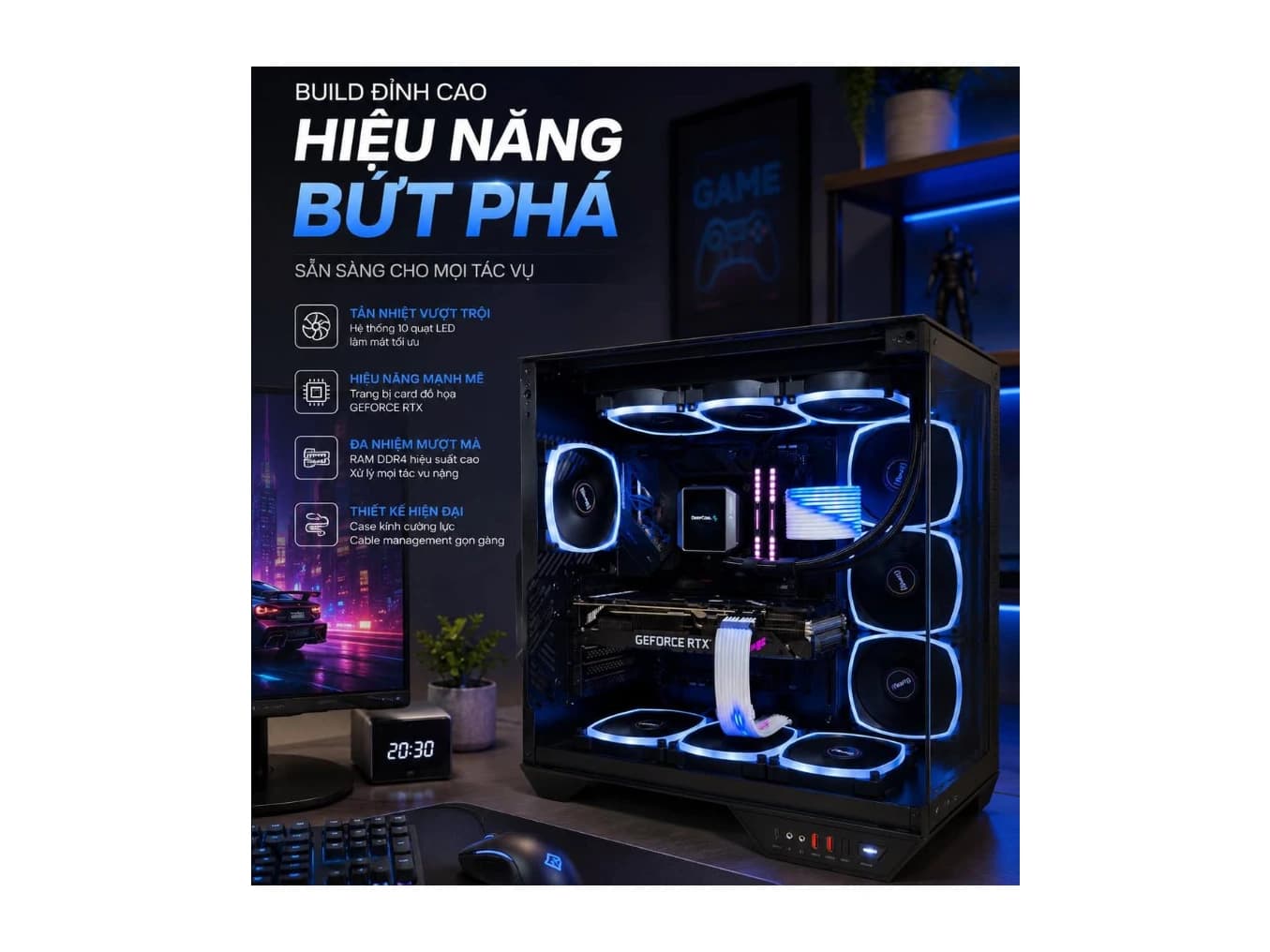 PC D-16 Gaming Core i7-14700K/ROG STRIX Z690
